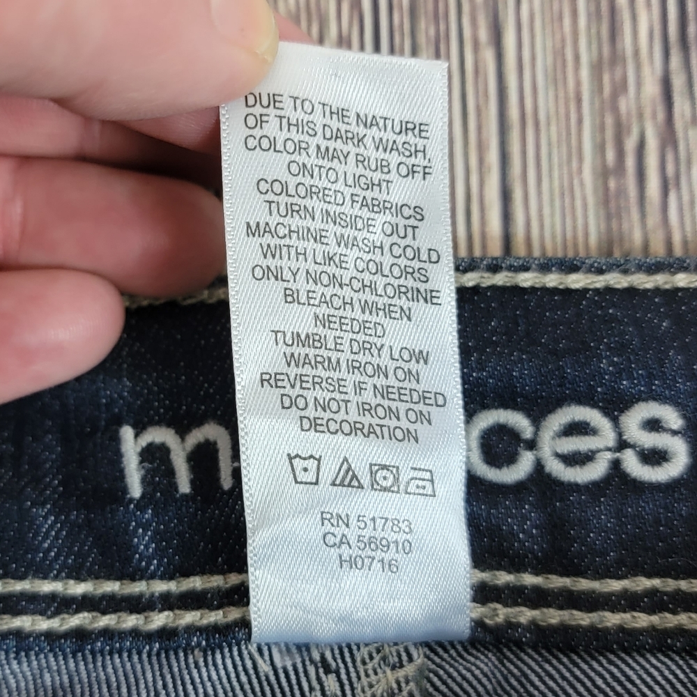 Maurices NWT Ellie Straight Fit Skinny Leg Jeans - Picture 6 of 10